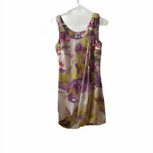 H&M Floral Watercolor Print Dress Size 2